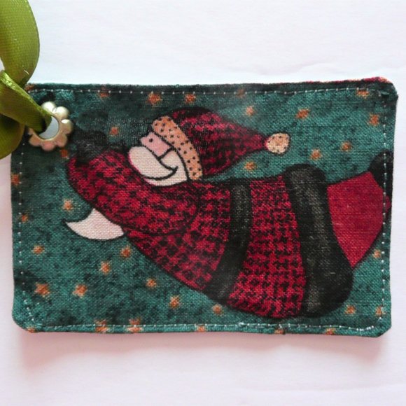 NWOT Handmade Christmas Gift Tags Set of 6 Gift Wrapping Ideas Holiday Seasonal - Picture 2 of 3